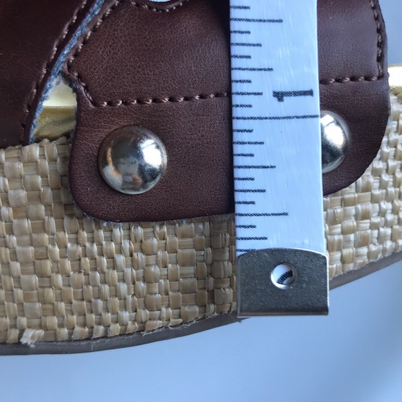 ➕Marc Fisher Leather Wedges US Size 8.5 - Picture 8 of 8